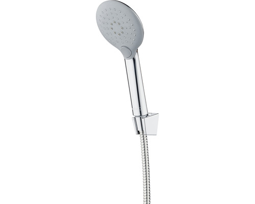 Set ruční sprchy AVITAL Tuloma Ø 11 cm vč. sprchové hadice 125 cm chrom/šedá