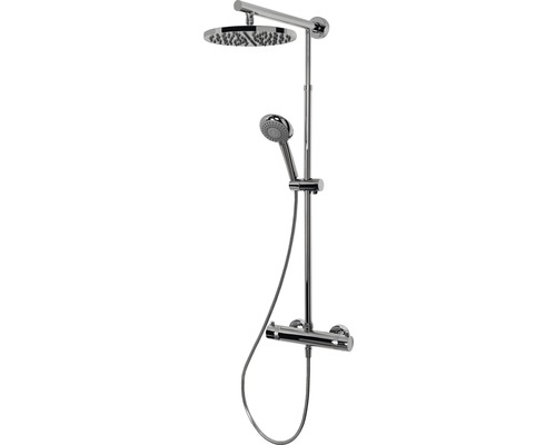 Sprcha Duschmaster Schulte Rain s termostatem, hlavová sprcha kulatá (D9640 02)-0