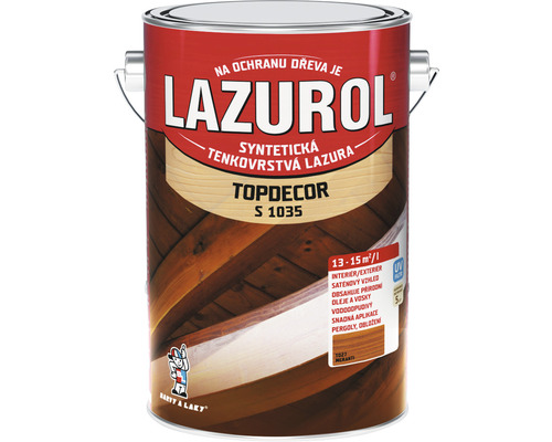 Lazurol TOPDECOR S1035 T27 meranti 4,5 L