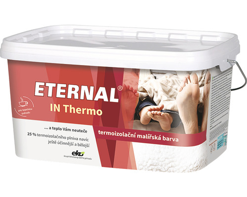 Barva na zeď ETERNAL IN Thermo termoizolační bílá 4 kg