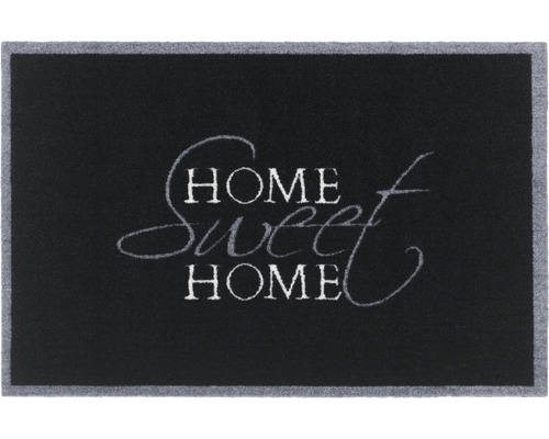 Vnitřní rohožka Sweet Home černošedá 40 x 60 cm-0