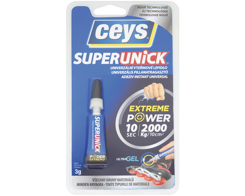 Lepidlo vteřinové CEYS Superceys unick gel 6 g