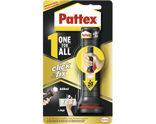 Univerzální lepidlo PATTEX One For All Click & Fix 30 g-0