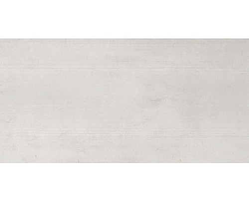 Dekor Loft white waves 30x60 cm světle šedý