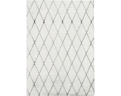 Kusový koberec Romance Cutout Raute 140x200 cm šedý