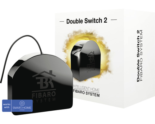 Vestavné relé Fibaro Double Switch s funkcí opakovače kompatibilní se SMART HOME by hornbach-0