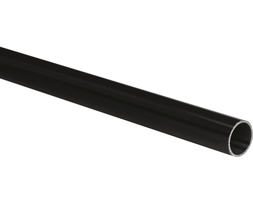 Šatní tyč Ø 25x2000mm, černá