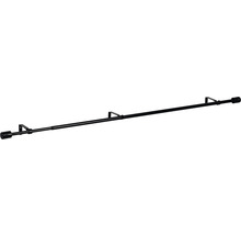 Záclonová tyč válec, černá, Ø 16 mm, vytahovací 100-200 cm-thumb-4