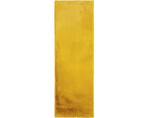 Běhoun Romance hořčicová žlutá 50x150 cm