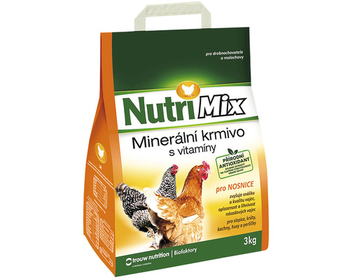 Minerální krmivo s vitamíny pro nosnice Nutri Mix 3 kg