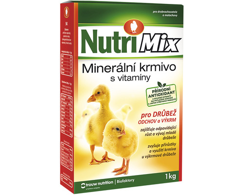 Minerální krmivo s vitamíny pro drůbež Nutri Mix 1 kg