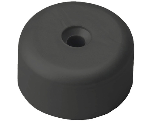 Nábytkový kluzák Ø 40 mm, výška 20 mm, plast, černá