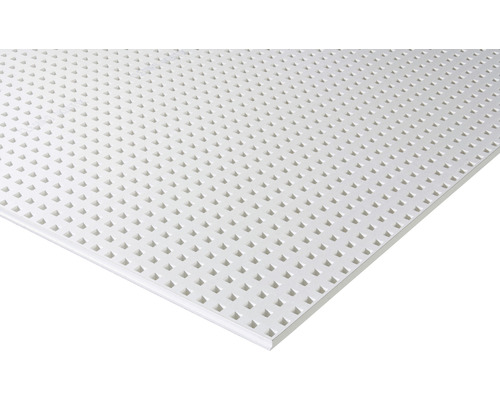 Sádrokartonová děrovaná deska KNAUF Cleaneo přímé čtvercové děrování 12/25 R,12,5 x 1200 x 2000 mm