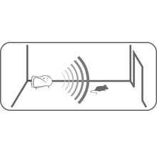Ultrazvukový plašič hlodavců a myší SwissInno pro prostor o ploše až 30 m²-thumb-7