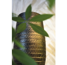 Obal na květináč passion for pottery Solano Ø 24 x 22 cm černo-zlatý-thumb-6