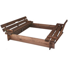Pískoviště s lavičkami dřevěné-thumb-0
