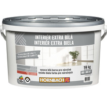 Barva na zeď Hornbach Interiér Extra Bílá 16 kg-thumb-0