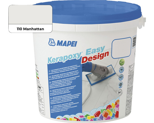 Spárovací hmota Mapei Kerapoxy Easy Design 110 manhatan 3 kg