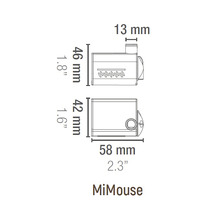 Akvarijní čerpadlo SICCE MiMouse 300 l/h 2pólové – Indoor 1,5 m Kabel-thumb-0