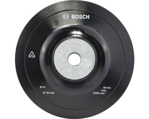 Opěrný talíř pro úhlové brusky Bosch Ø 125 mm, upínací systém