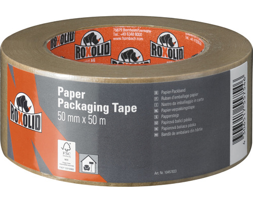 Papírová balicí páska ROXOLID 50 mm x 50 m
