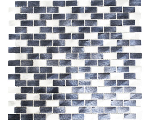 Hliníková mozaika XAM 431 mix černá