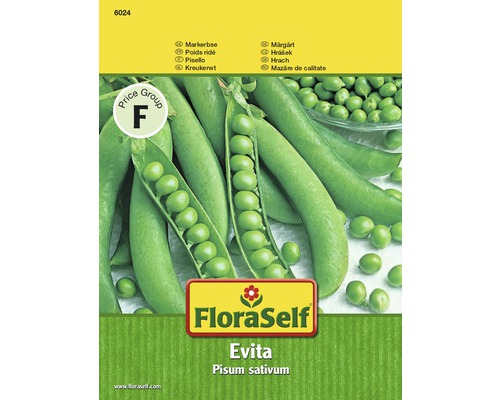 Hrách Evita semena FloraSelf