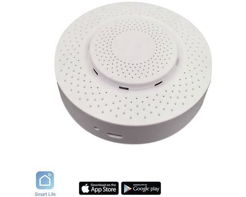Senzor kvality vzduchu iQtech SmartLife WiFi AirBox01 IQ00237 bílý