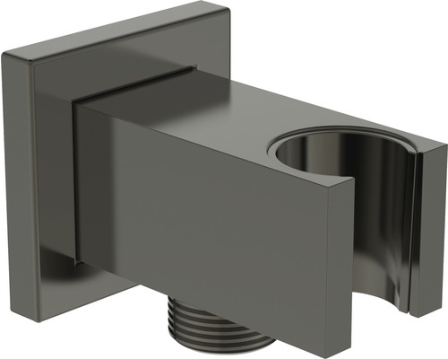 Podomítkový vývod s držákem na sprchu Ideal Standard Idealrain Atelier 1/2" hranatý magnet grey BC771A5