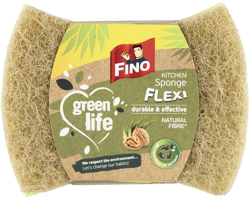 Houbička na nádobí FINO Flexi Green life, 2 ks