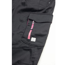 Kalhoty Ardon pas FLORET černo růžová velikost 54-thumb-4