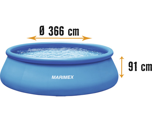 Bazén MARIMEX Tampa 3,66 x 0,91 m bez filtrace