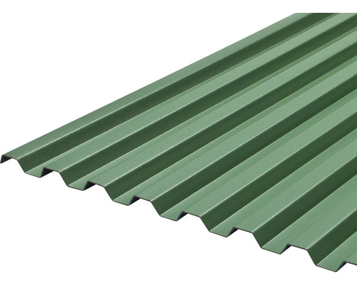 Plastová deska 2000 x 900 x 1,2 mm trapézová zelená