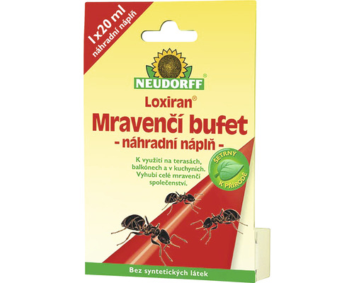 Mravenčí bufet Loxiran Neudorff - náhradní náplň 20 ml