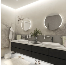 Kulaté zrcadlo do koupelny s LED osvětlením Nimco 60x60 cm ZP 16000RV-thumb-6
