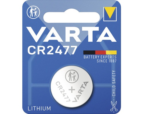 Knoflíková baterie Varta CR2477 3V 1ks