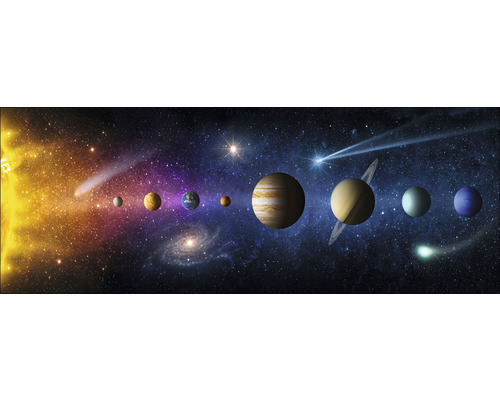 Skleněný obraz Space-Galaxy II 50x125 cm