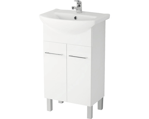 Koupelnová skříňka pod umyvadlo Cersanit Olivia bílá 46 x 80 x 31 cm