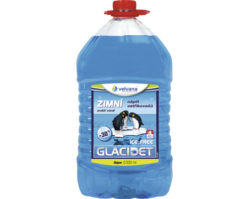Nemrznoucí směs do ostřikovačů s vůní GLACIDET ICE FREE -30°C, 5L PET, 31.123