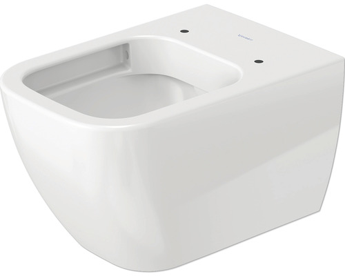 Závěsné WC DURAVIT Happy D.2 hluboké splachování otevřený splachovací kruh šetření vody bílé bez WC sedátka 22220900001