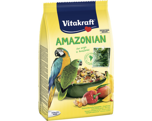 Krmivo pro papoušky, Vitakraft Amazonian 750 g