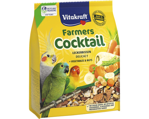 Krmivo pro papoušky Vitakraft Farmers Cocktail 250 g