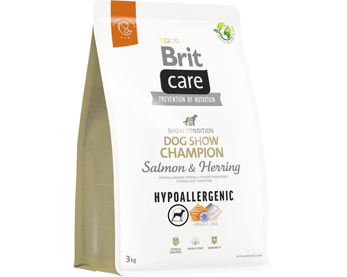 Granule pro psy Brit Care Dog Hypoallergenic Dog Show Champion 3 kg
