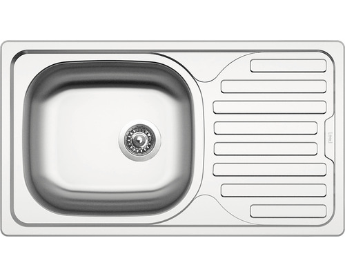 Nerezový dřez Sinks CLASSIC 760 V 0,5mm matný 435 x 760 mm STSCLM7604355V