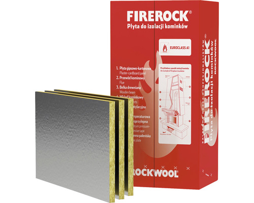 Nehořlavá deska Rockwool FIREROCK 1000x600x30 mm