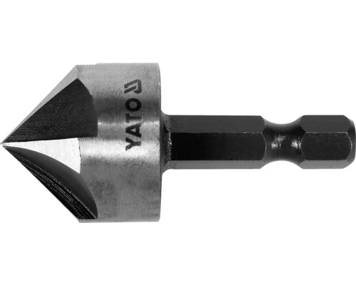 Záhlubník do kovu YATO Ø 20,5 mm šestihran HEX, YT-44726