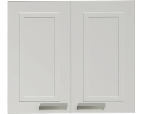 Skříňkové dveře BE SMART Rustic D 80 bílá matná-0
