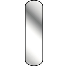 Zrcadlo nástěnné oválné 30x120 cm černé-thumb-0