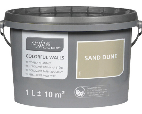 Barva na stěny a strop StyleColor 1 l písečné duny