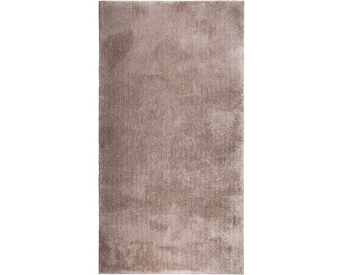 Kusový koberec Microfaser Shaggy šedý 80x150cm